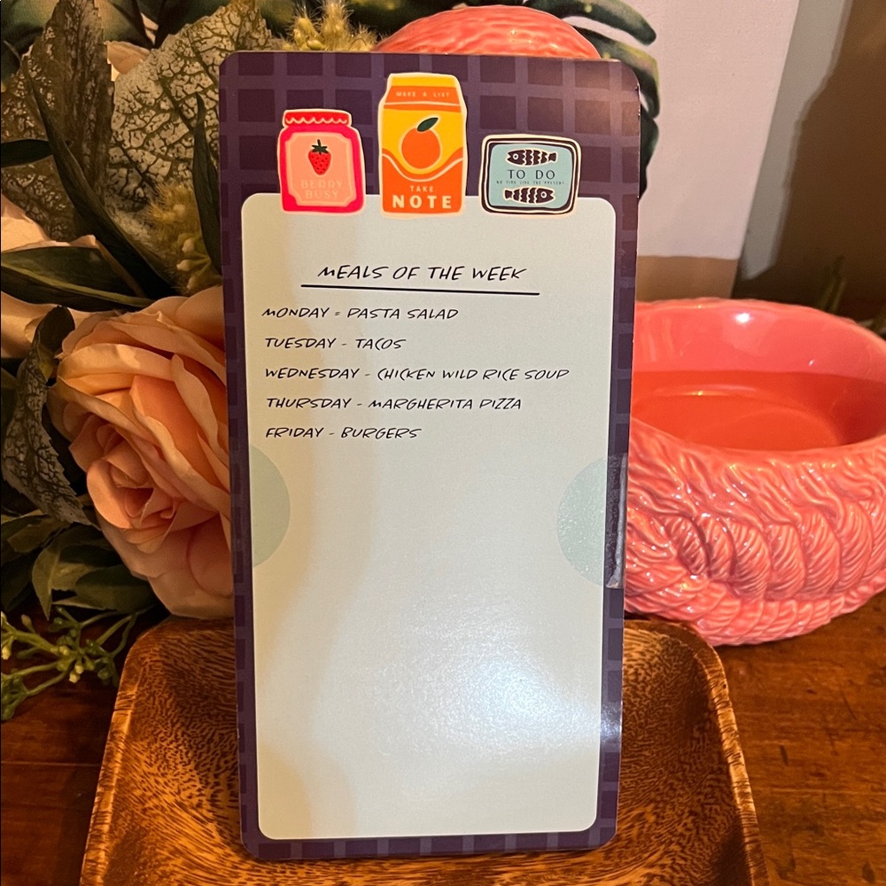 Target 🦩 Blue and Purple Weekly Planner Notepad
